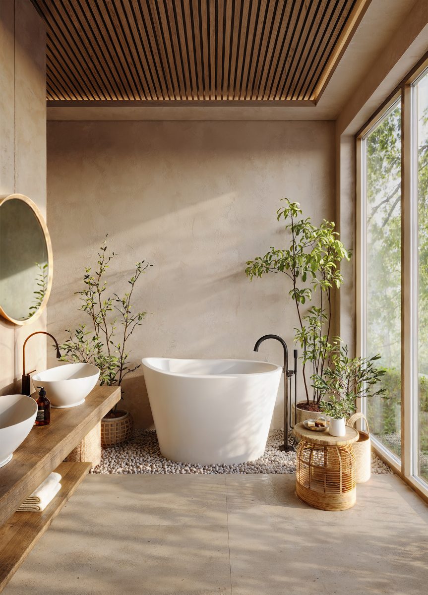 Japanese-Style Soaking Tub
